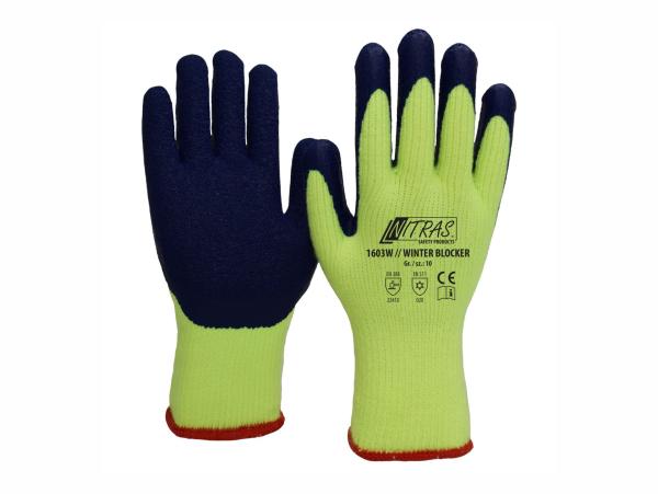 Schutzhandschuhe Nitras WINTERBLOCKER 1603W, (12 Stück)